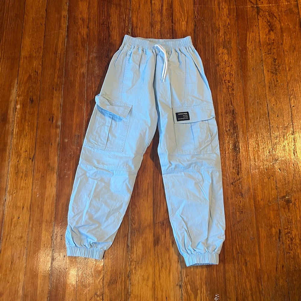 Weissman Light Blue Dance Cargo Pants
